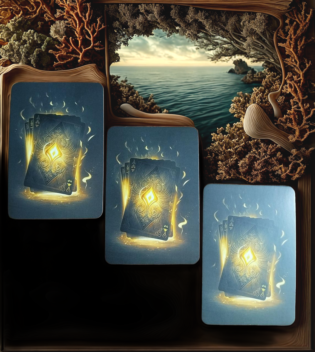 НЕОБХОДИМО СОСРЕДОТОЧИТЬСЯ И ВЫБРАТЬ КАРТУ 🔼