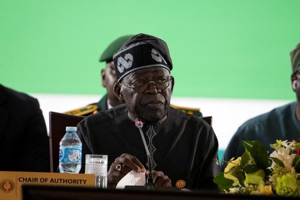    Президент Нигерии Бола Тинубу ввёл режим чрезвычайной ситуации. REUTERS