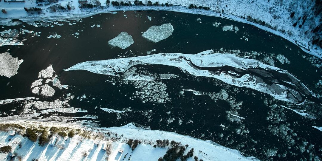 В этом году манский лед активно вошел в информационное пространство Красноярска