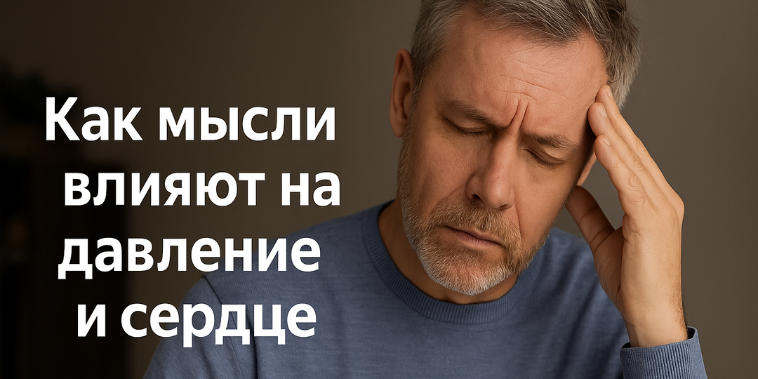 Как мысли влияют на давление и сердце?