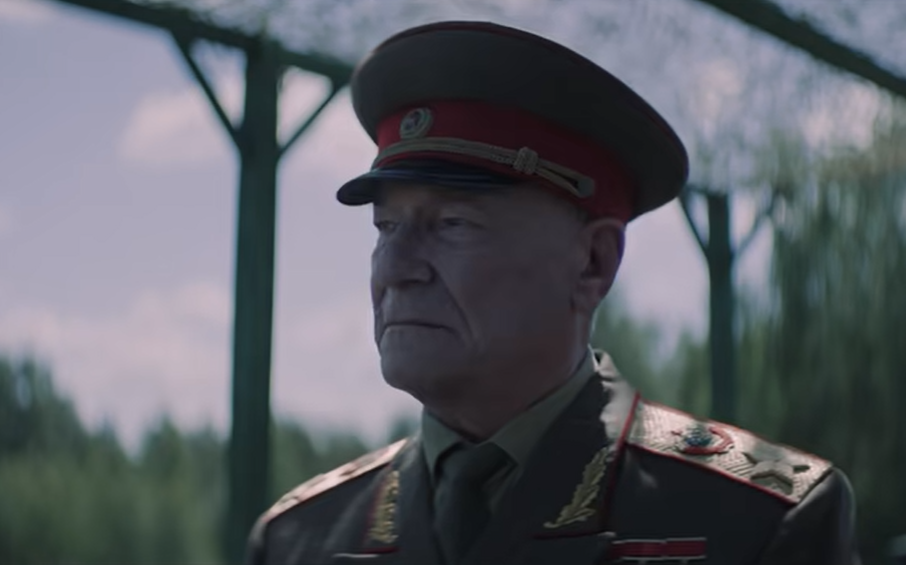 В роли заместителя министра обороны СССР Жукова - Сергей Шакуров ("Полураспад")