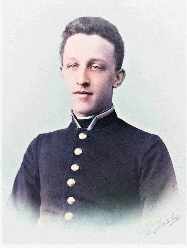 Александр Блок в 1898 году. Фото Е. Мрозовской