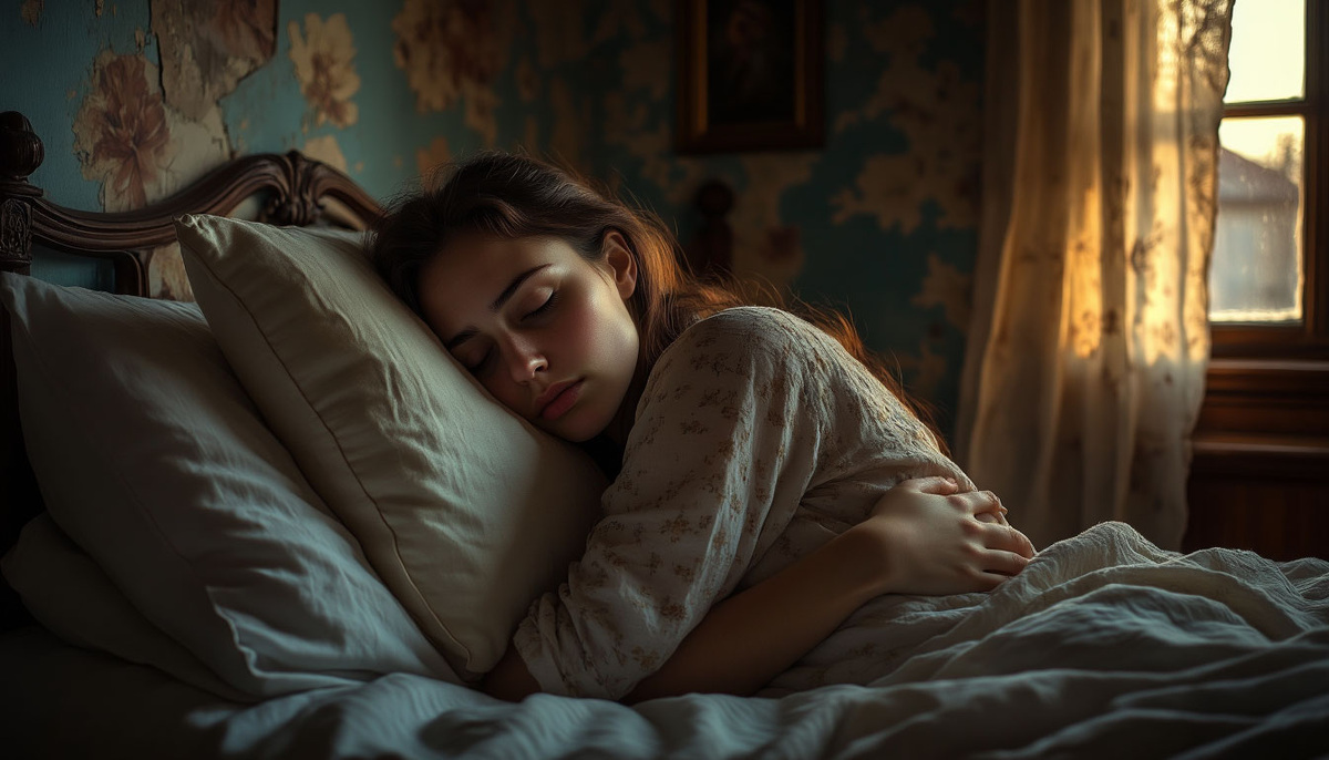 Рядом только подушка, которую я в полусне обнимаю