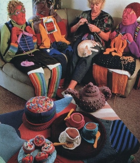 Тайна вязаной компании на старой фотографии