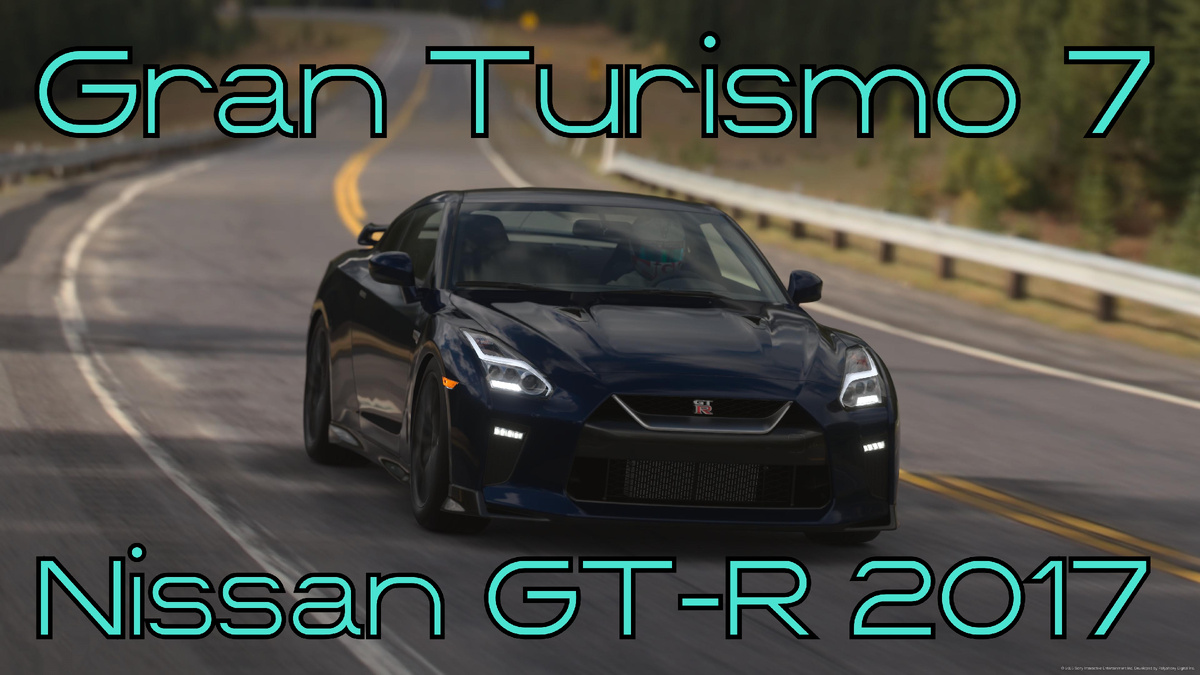 # Nissan GT-R 2017 — безжалостный охотник за секундами в мире Gran Turismo 7 🌍⚡️