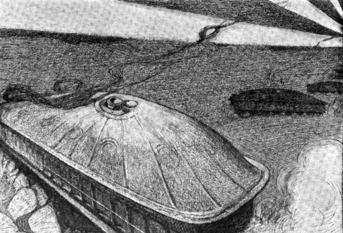 Наземные броненосцы в атаке.