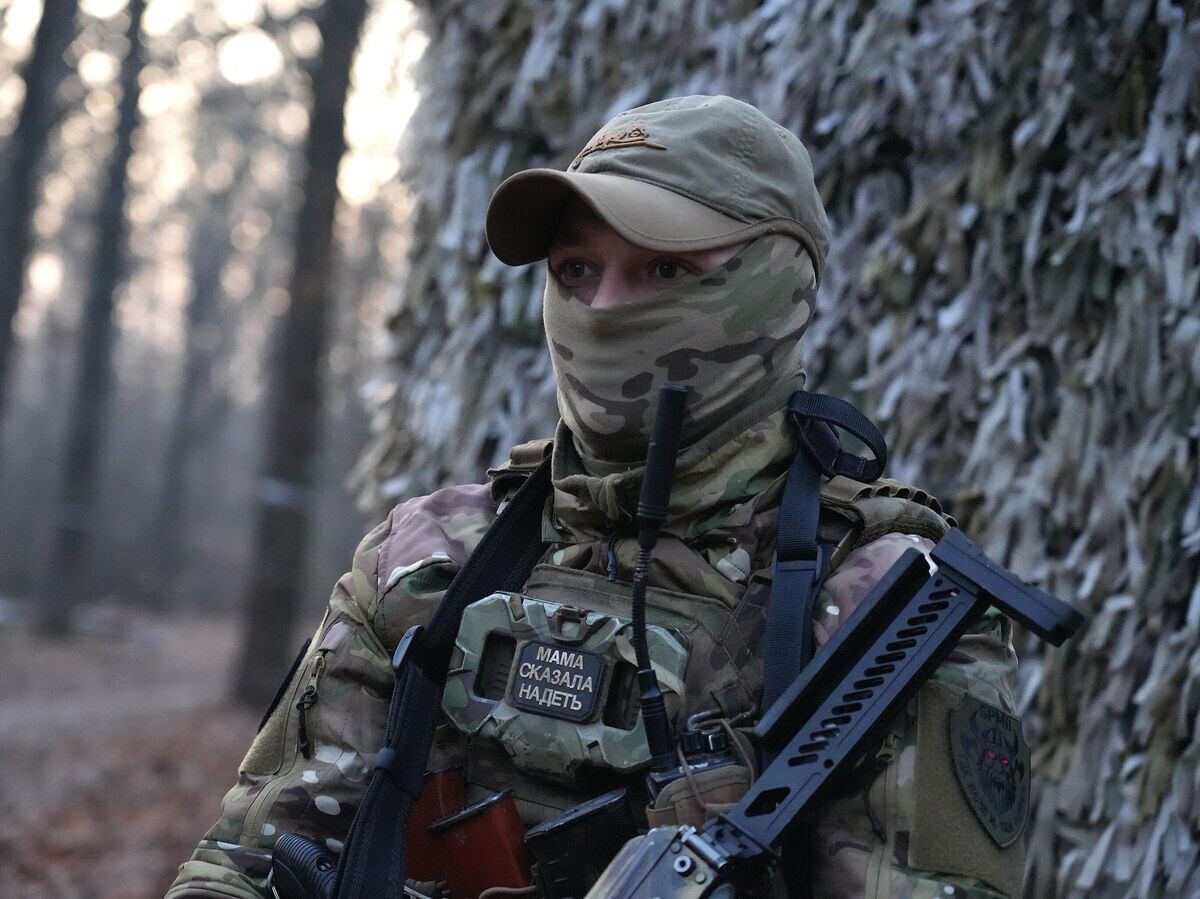 © РИА Новости / Мария Марикян📷Штурмовик с позывным Ежик