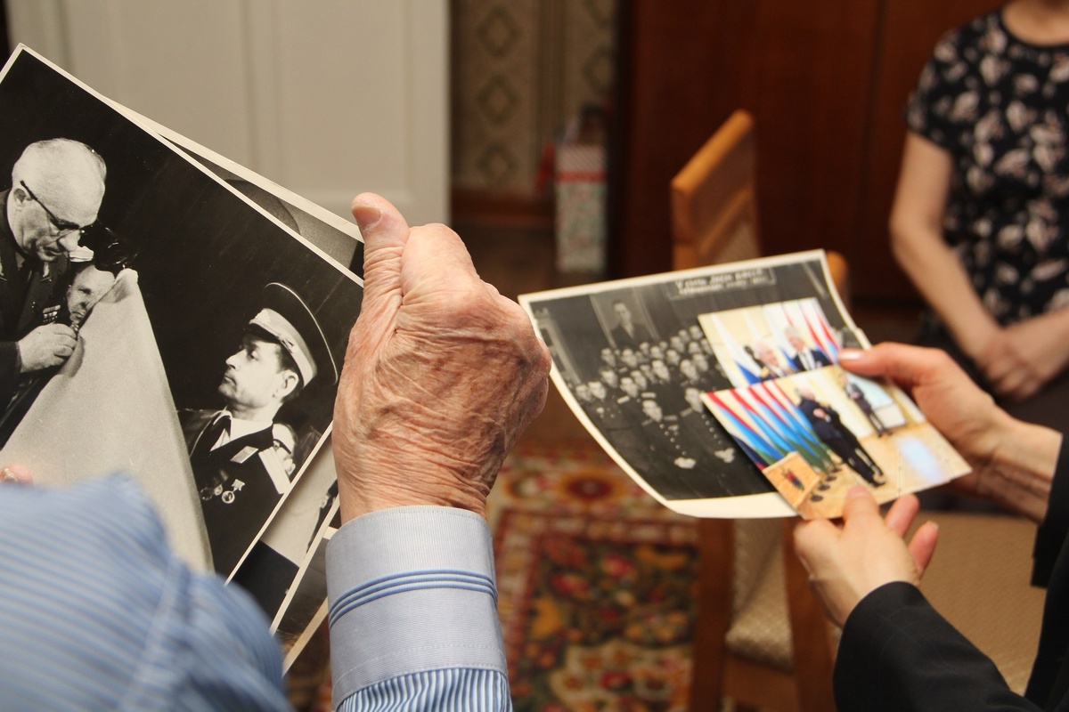    101 год исполнился ветерану Великой Отечественной войны из Петрозаводска Константину Панову© Петрозаводский городской Совет