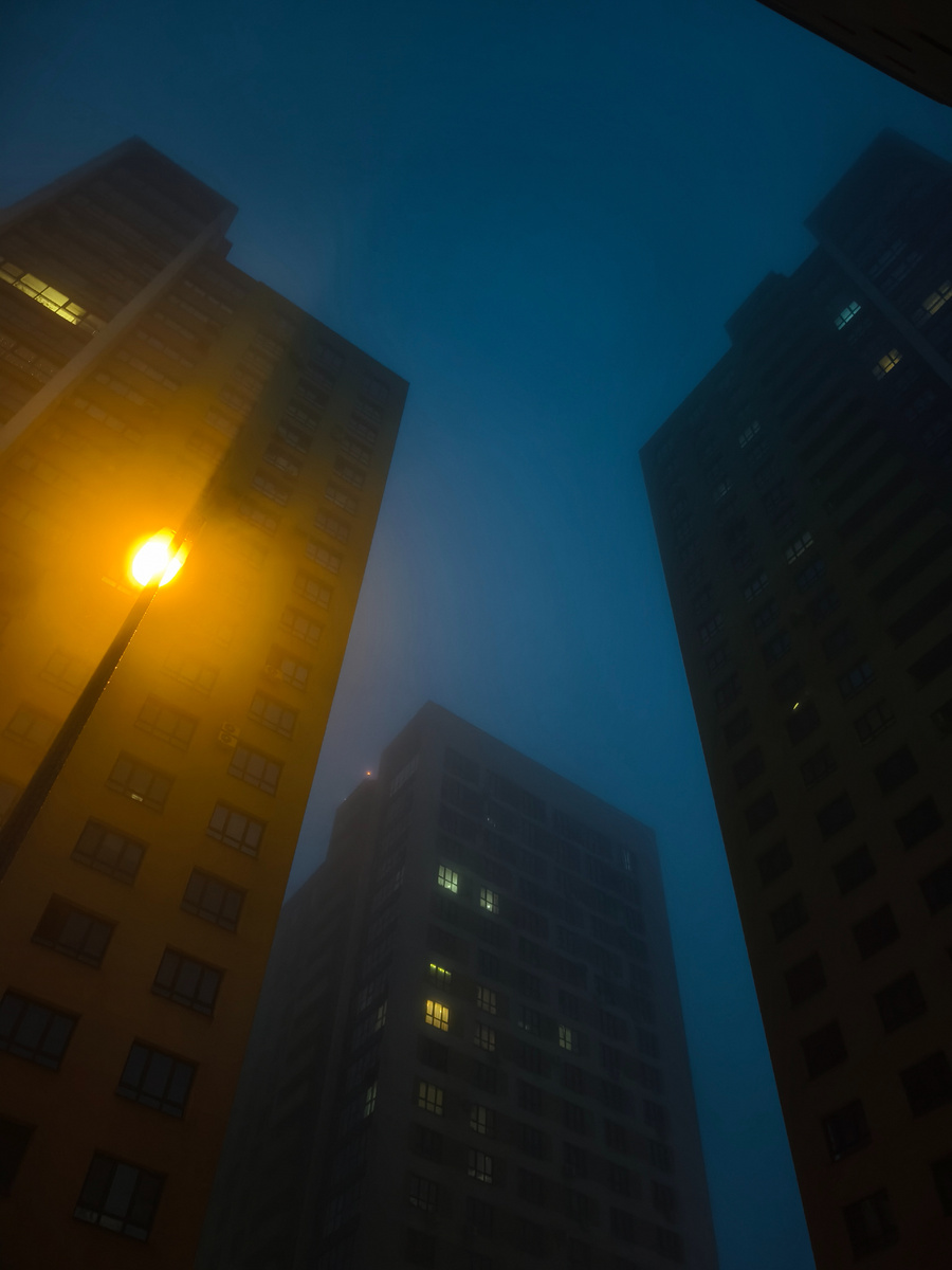 Высотки в тумане