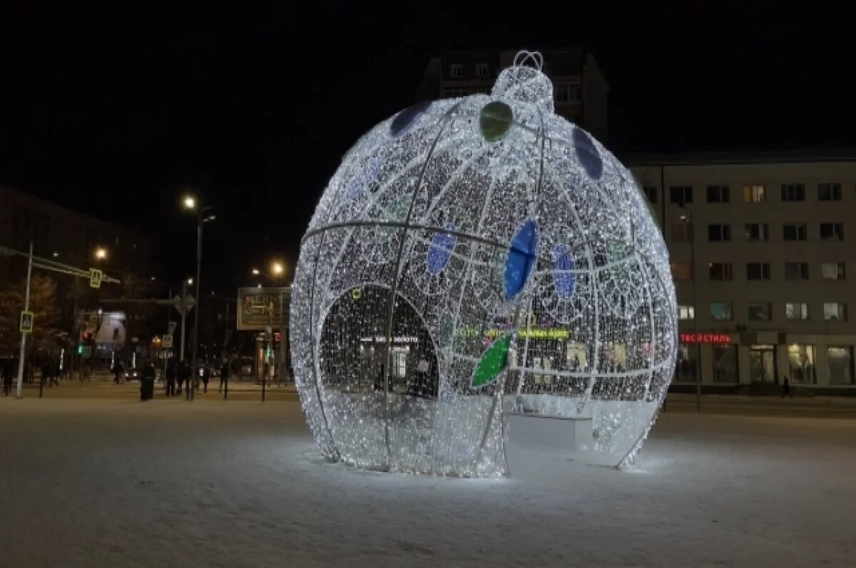    Создание новогодней атмосферы обойдётся Сыктывкару в 15,85 млн рублей