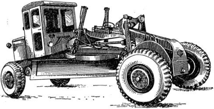 Автогрейдер Д-426 1957 г. Орловский завод дорожных машин. Источник: https://ussrvopros.ru/grejder-v-sssr?utm_medium=organic&utm_source=yandexsmartcamera