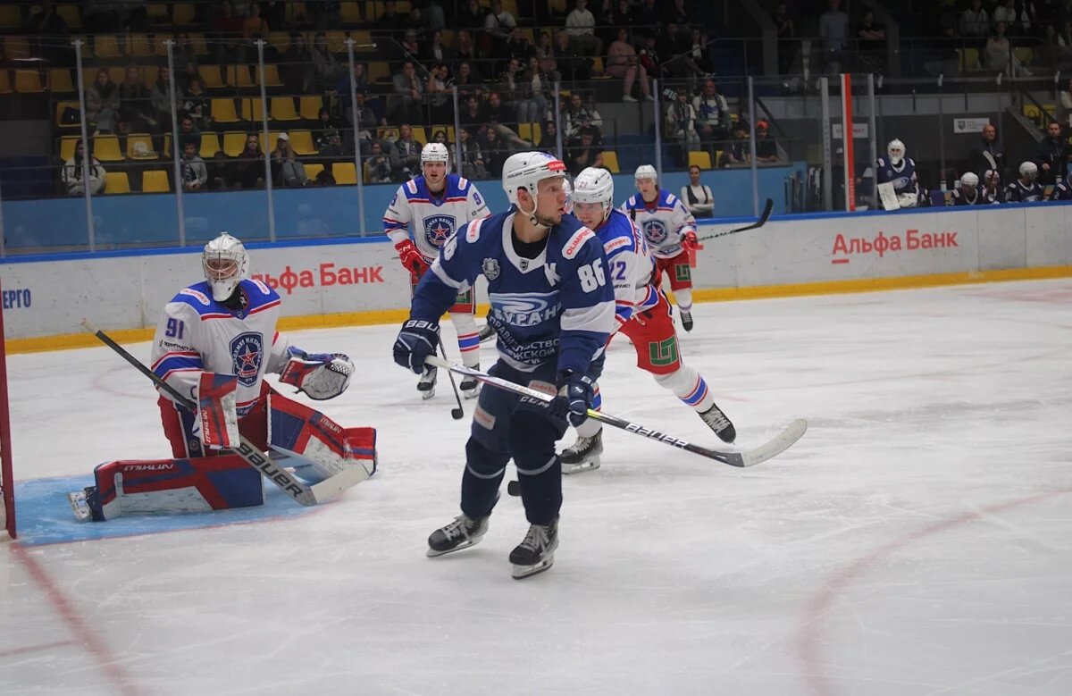    Воронежский «Буран» выиграл три матча из четырех в домашней серии