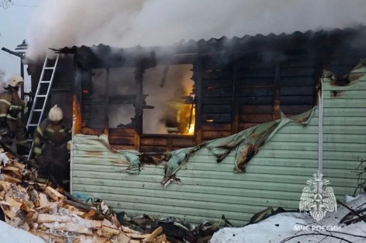    Пенсионерка погибла при пожаре в доме в деревне Кисловка