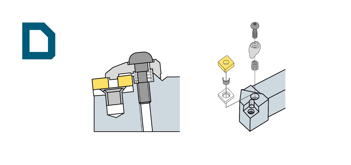 Двойной прижим повышенной жесткости