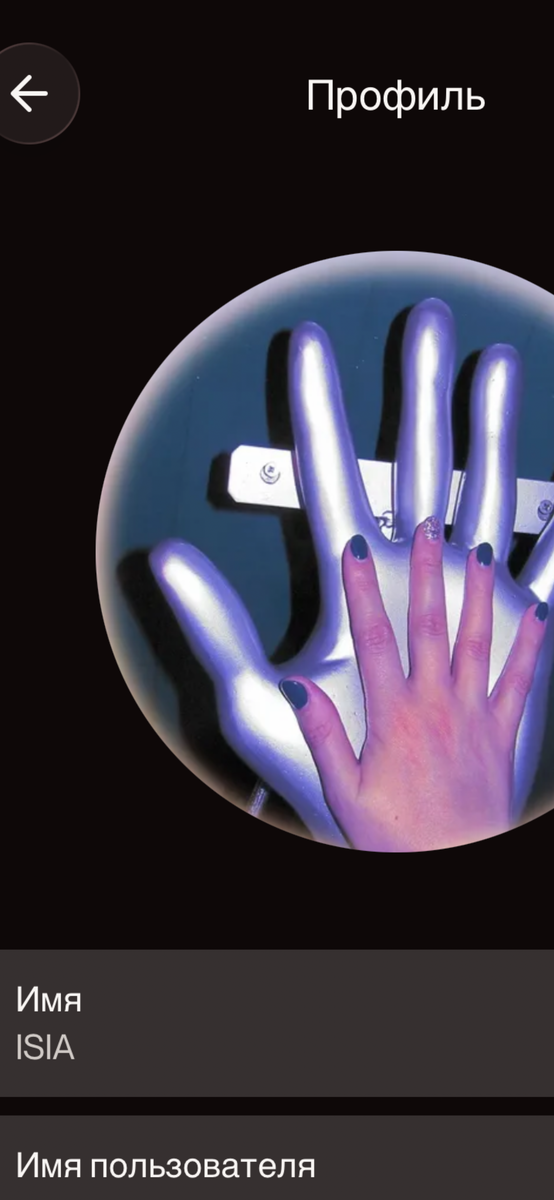 Скрин моей страницы в Suno