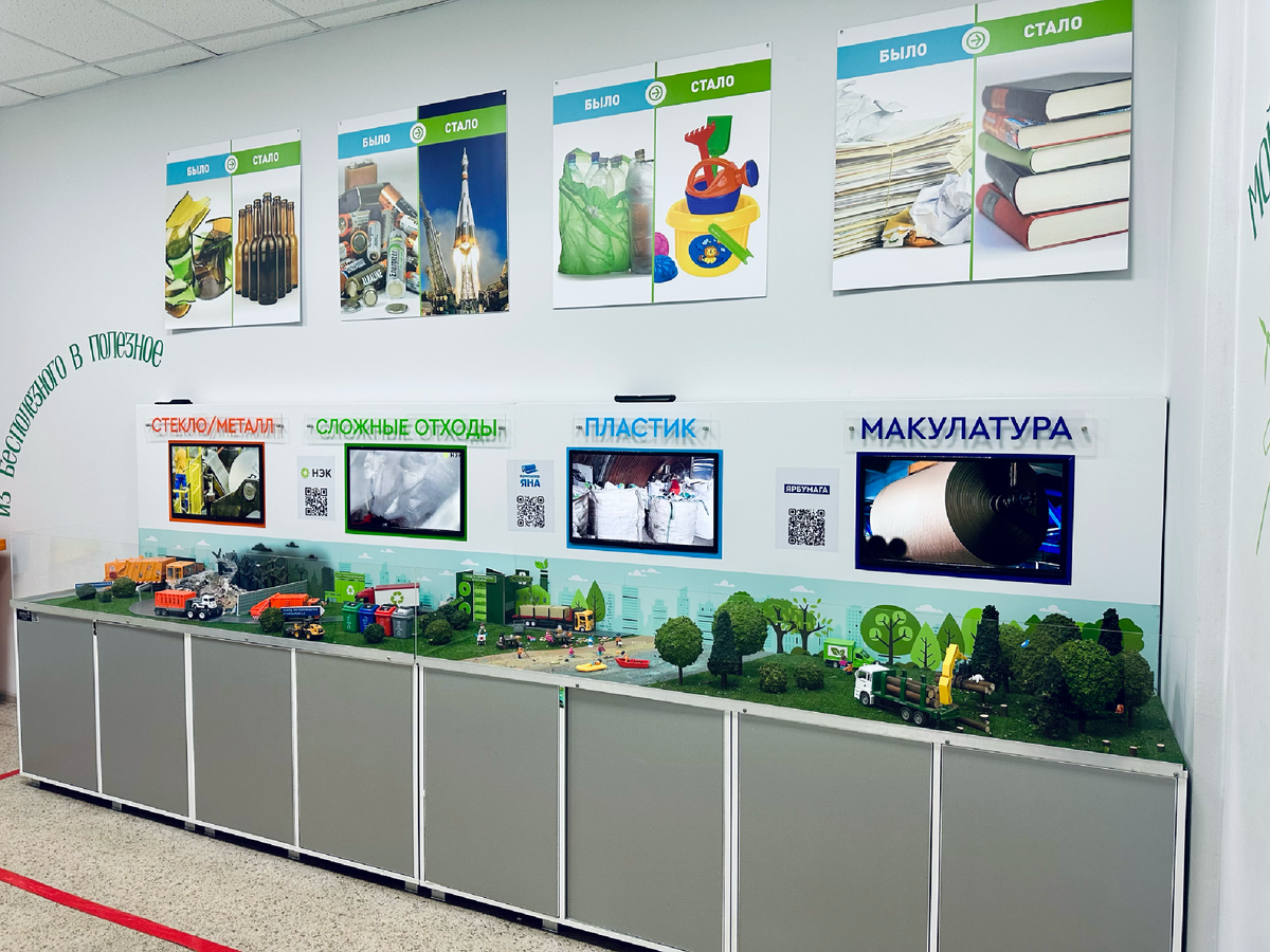 Фотография из ярославского Музея Здоровья. Тут про то, как работает экология не без помощи химии, конечно.