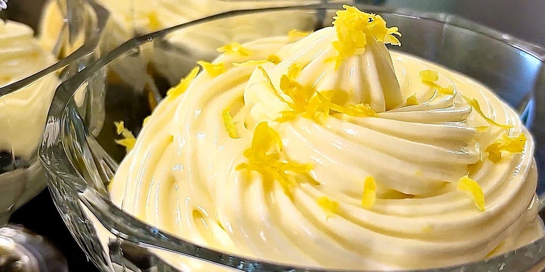 Домашний лимонный мусс : воздушный и нежный