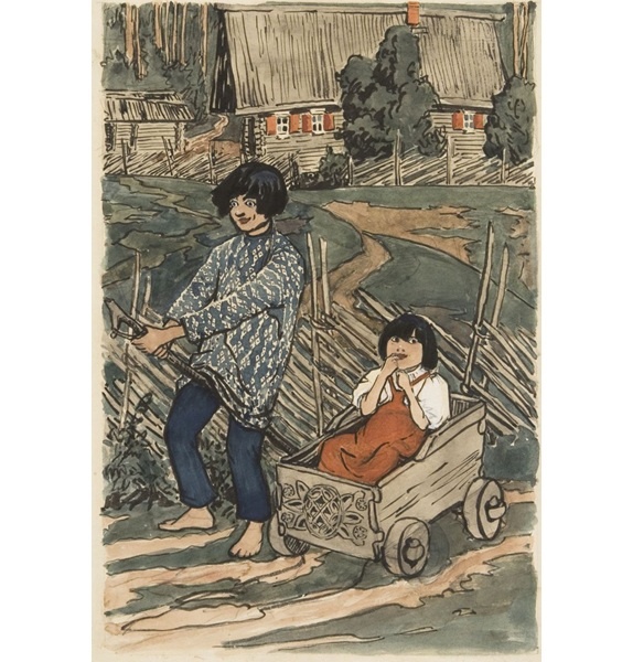  .      - ,    ,      . 1890-. , , ,  . 31,2 x 22.   