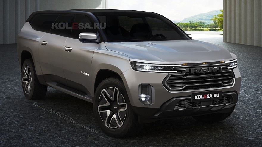    Рендер нового внедорожника Ram