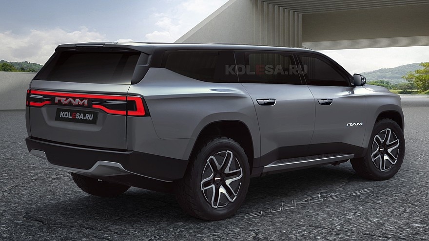    Рендер нового внедорожника Ram