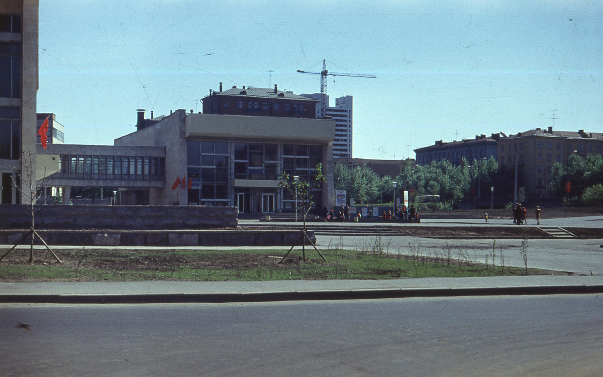 Пересечение улицы Мельникова и 2-й Дубровской улицы, 1970-е годы. Фото: pastvu