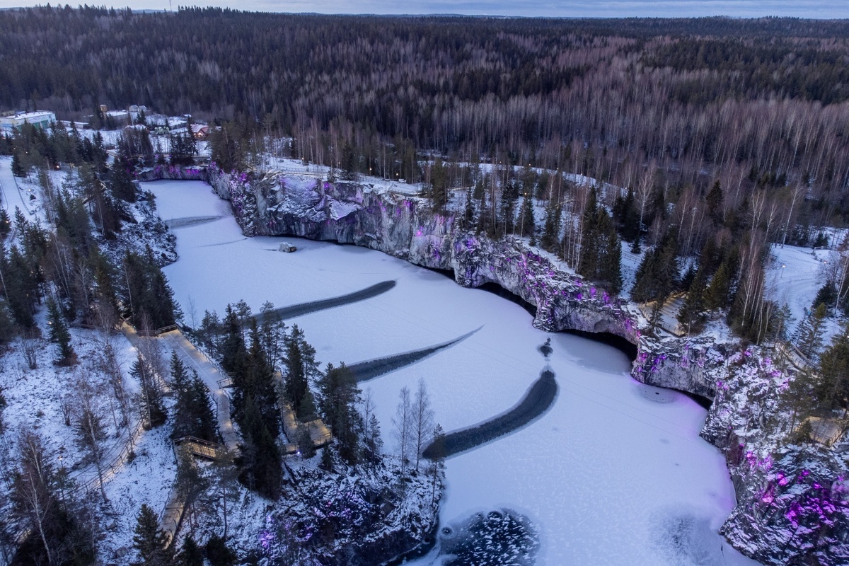 Рускеала. Фото из открытых источников