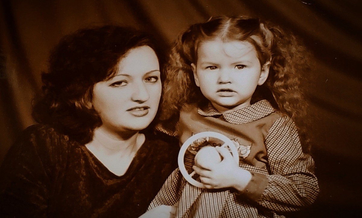 Мамочка и я (моё самое любимое фото)