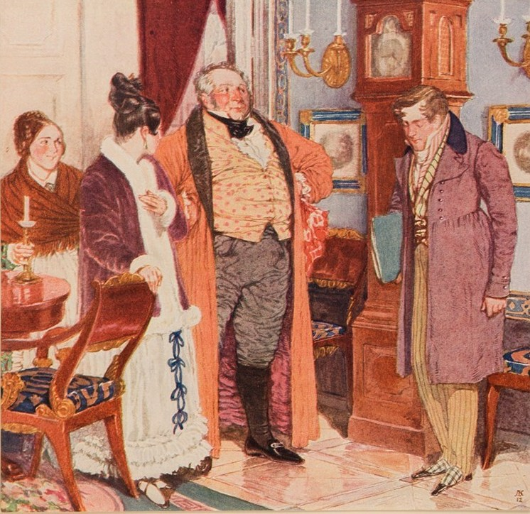Иллюстрация Д.Н. Кардовского к комедии «Горе от ума»