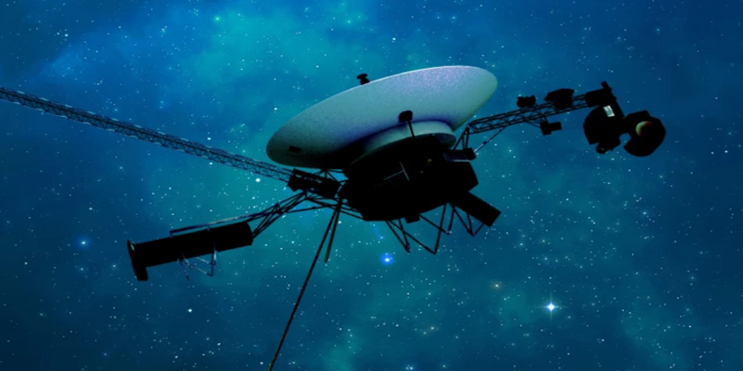 Как далеко сейчас Вояджер‑1 от Земли. Даже свет до него идет почти сутки