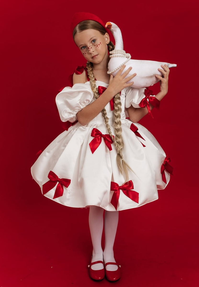 Платье Bubble с бантиками от PURESOUL