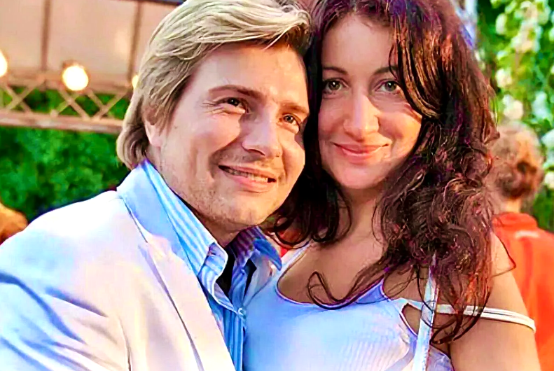 на фото Николай Басков и Светлана Шпигель