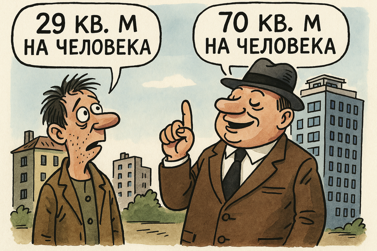 Квадратный метр на вес золота: почему мы до сих пор спим по очереди?