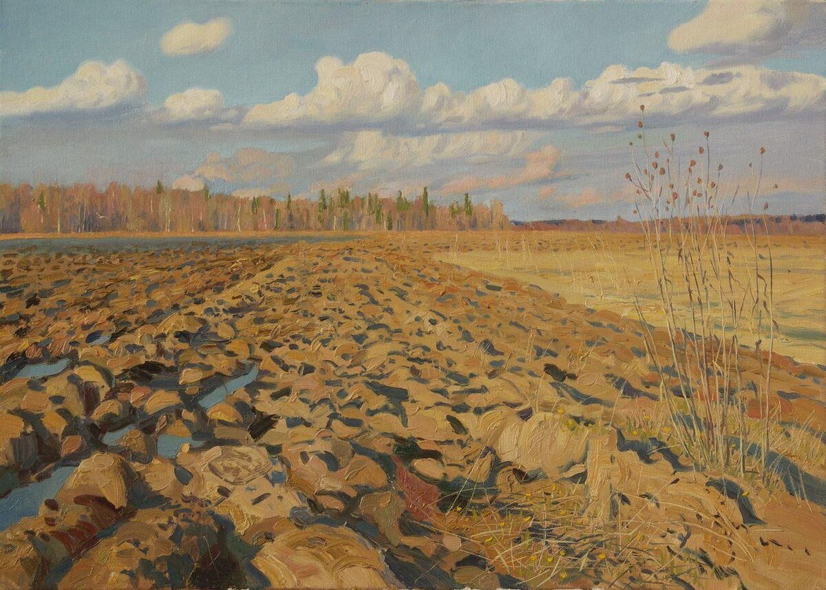 Т. Юшманова. Пашня.