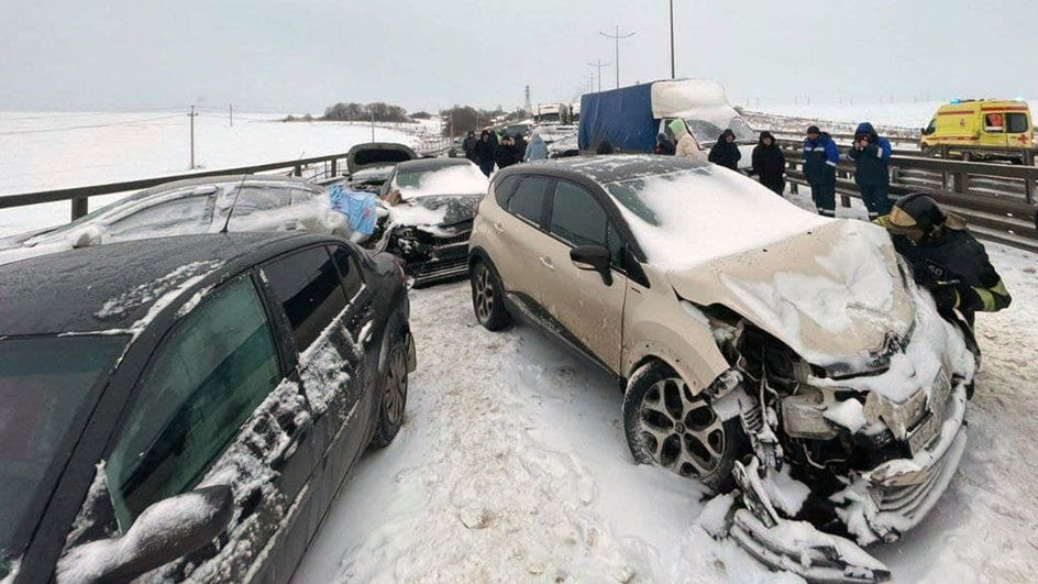 ДТП на территории Российской Федерации