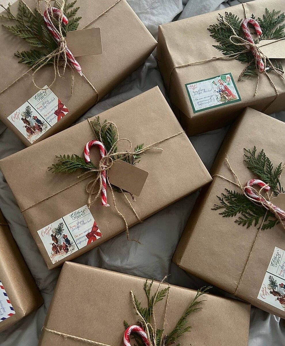 В тренде оформление подарков своими руками