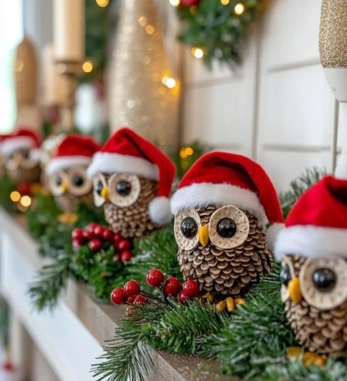 Винтажные вязаные украшения к Новому году и Рождеству - 24 чудесные идеи для вдохновения и творчества!