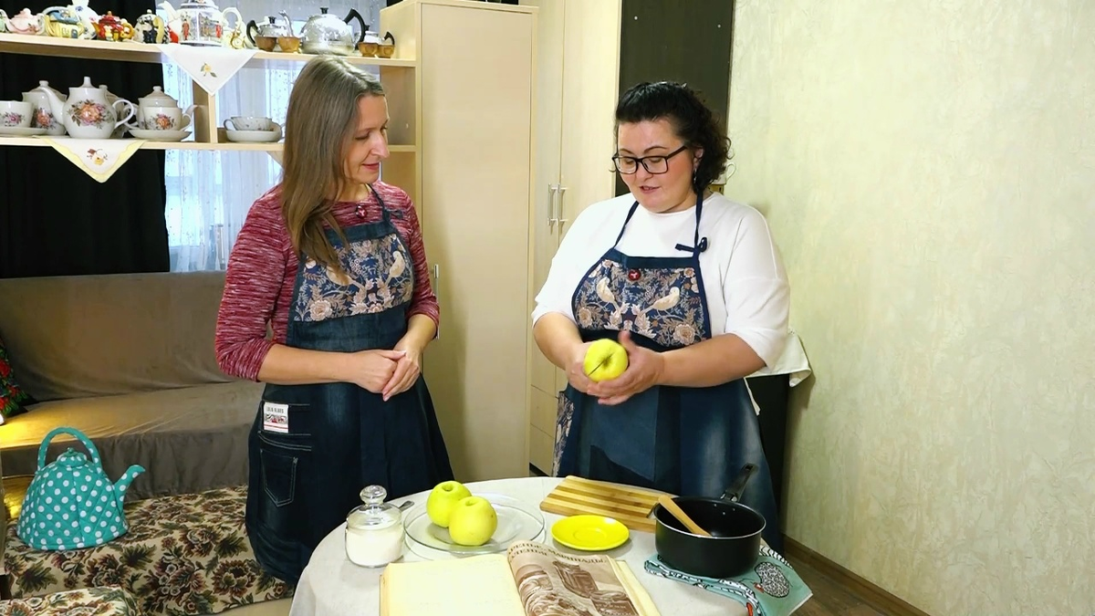 Яблоки можно взять любые 