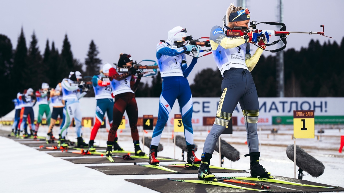    Женский спринт открыл первый этап Кубка России по биатлону в Ханты-Мансийске