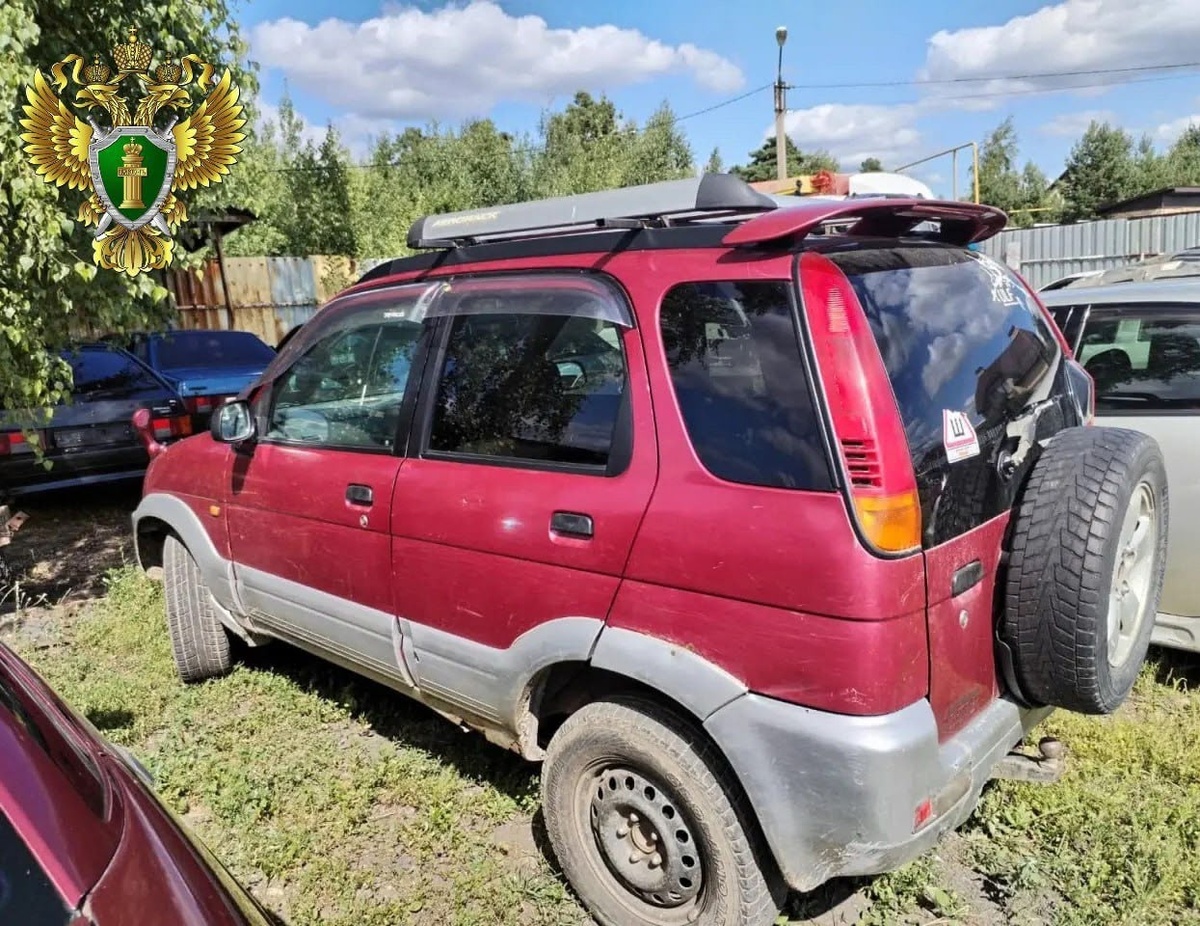 Машина, на которой рассекал пьяный пенсионер по улицам