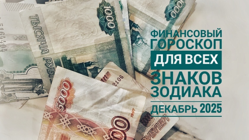 Денежный гороскоп декабрь 2025