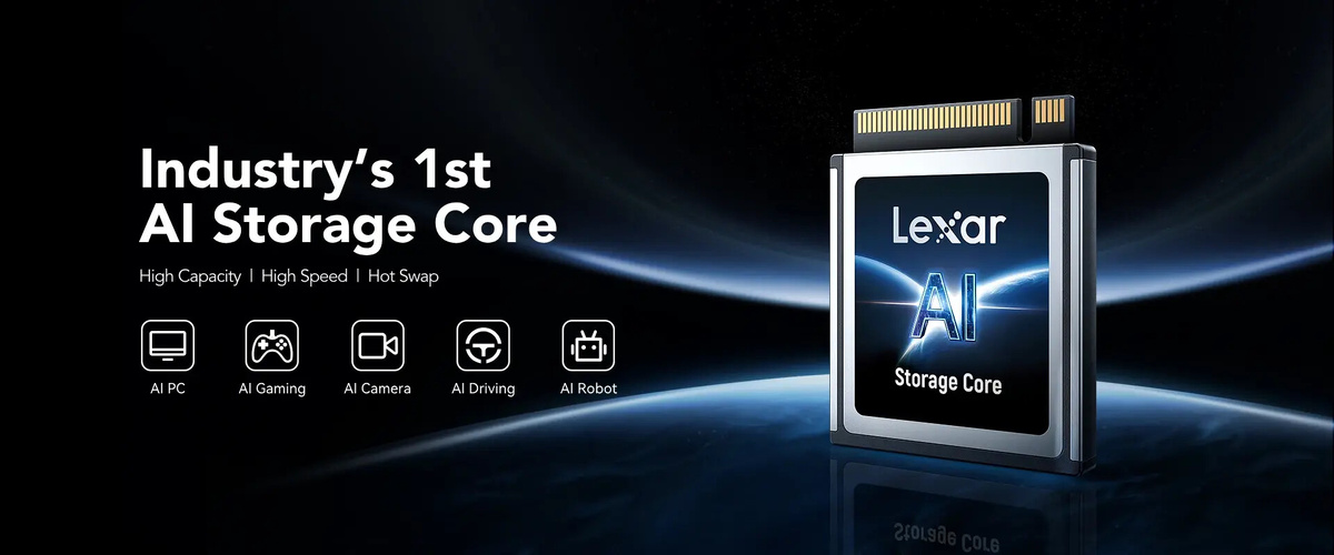    Lexar создала SSD-«флешку» для работы с нейросетями