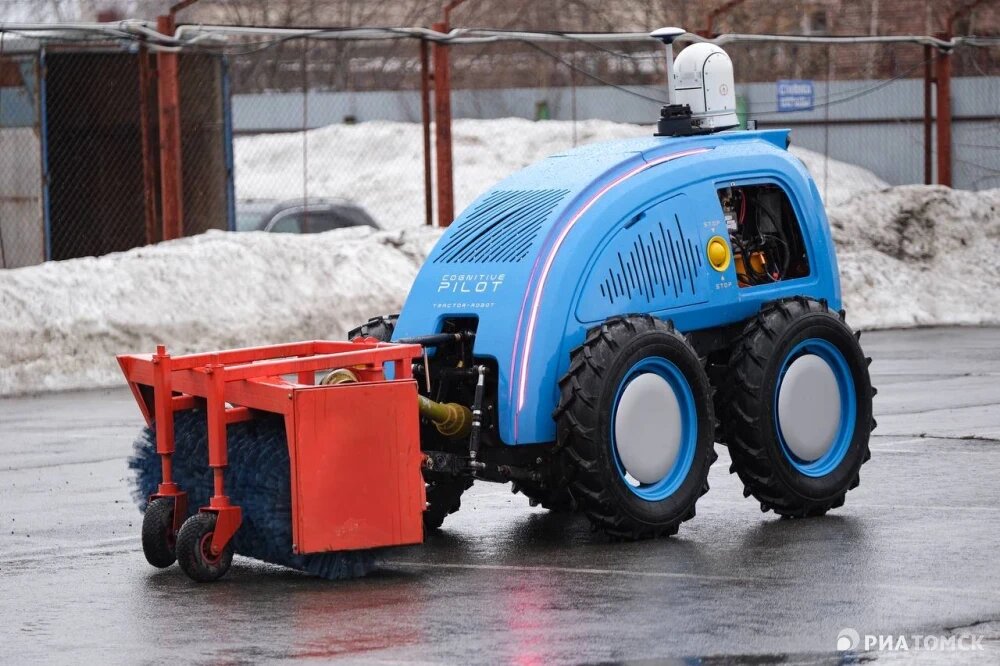    Беспилотный трактор Cognitive Pilot, © РИА Томск. Никита Гольцов