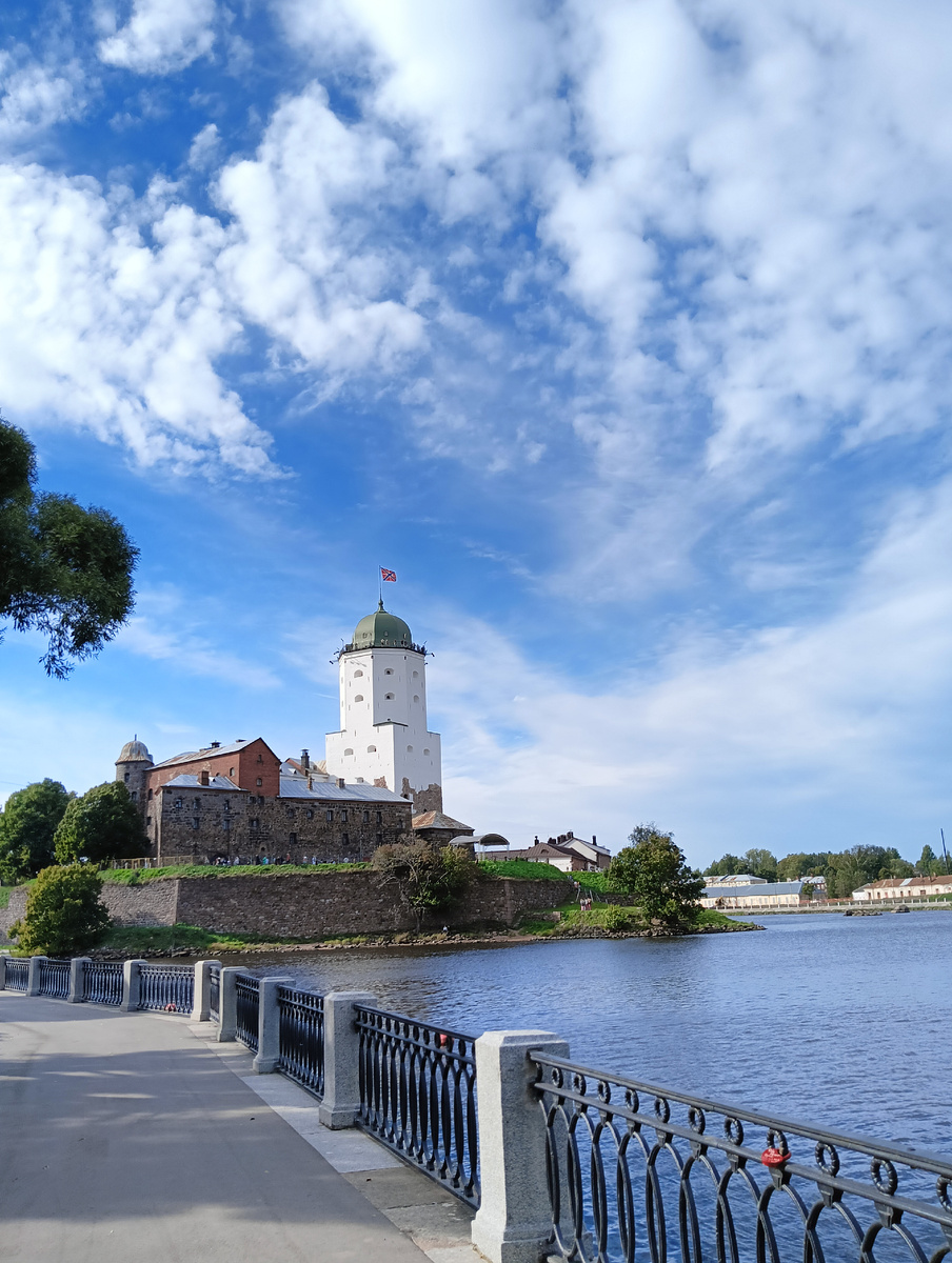 Вид на замок