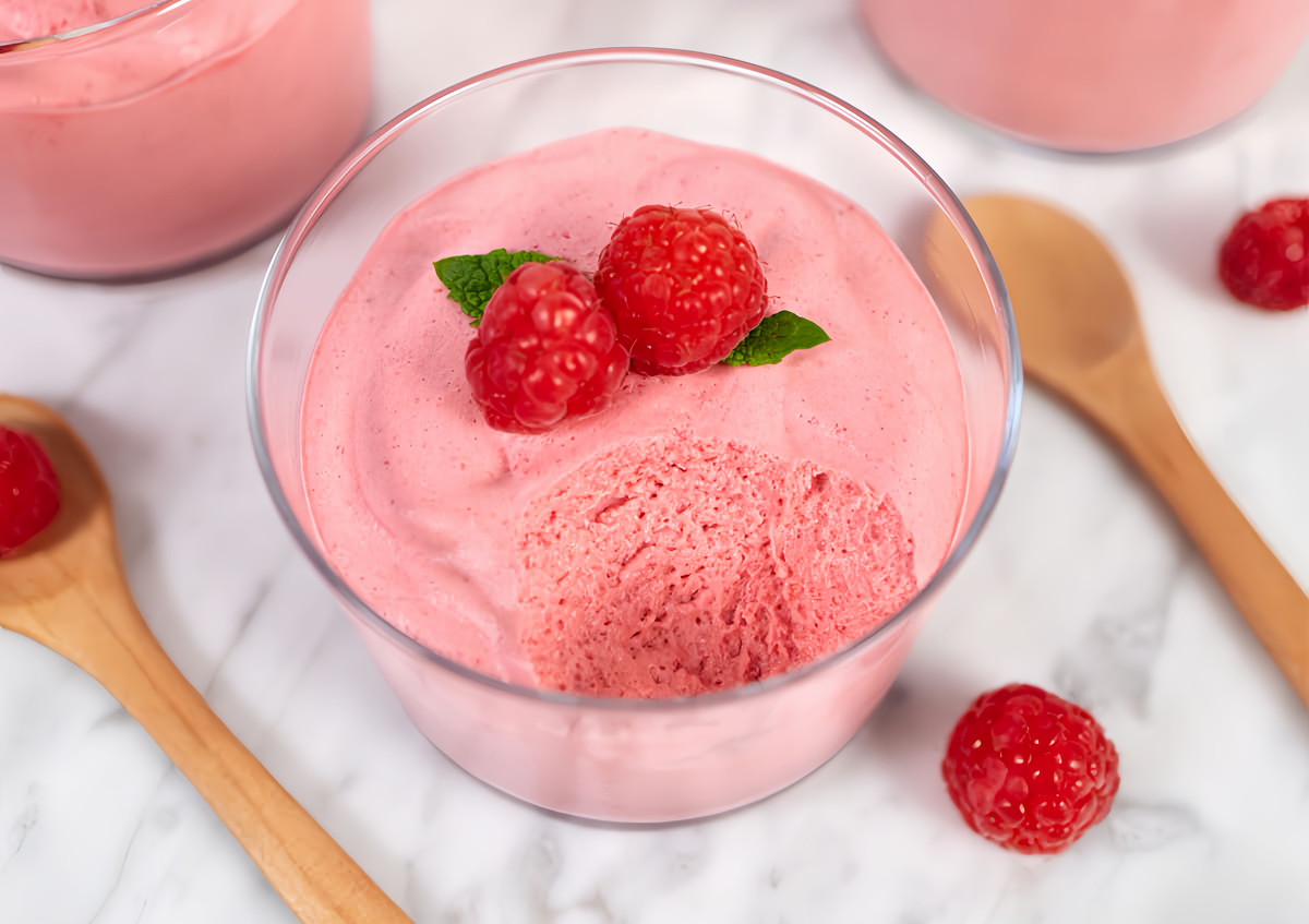 Ягодный кето мусс без сахара