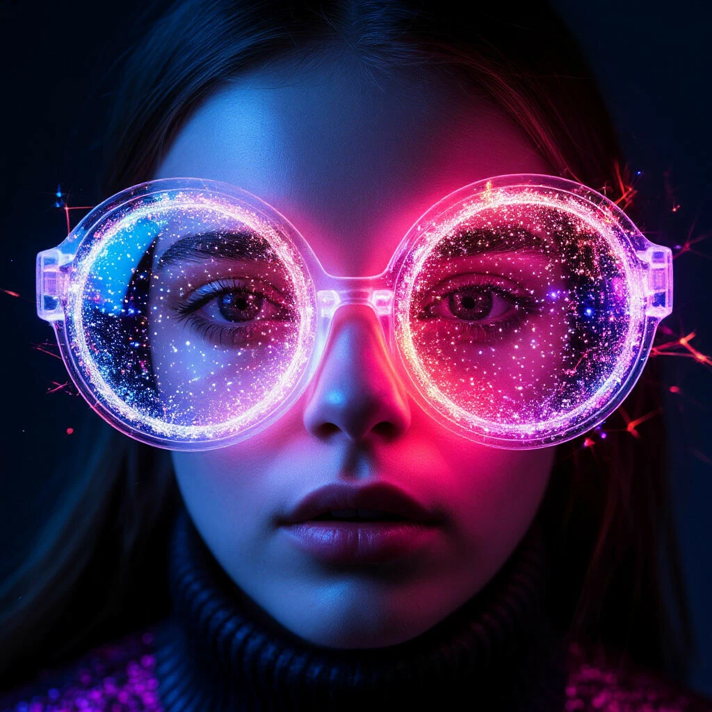 Наши чувства участники игры восприятия материальности. Создано нейросетью.