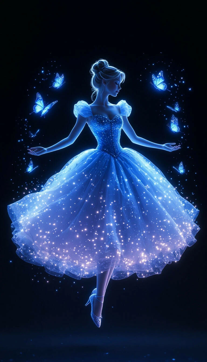 Небытие рождает бытие. Изображение взято на странице автора Shila в ИИ Шедеврум