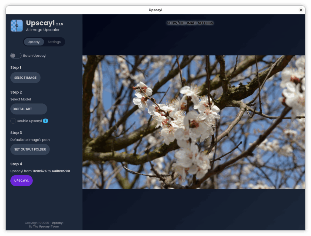 Upscayl — ваш личный реставратор фотографий.