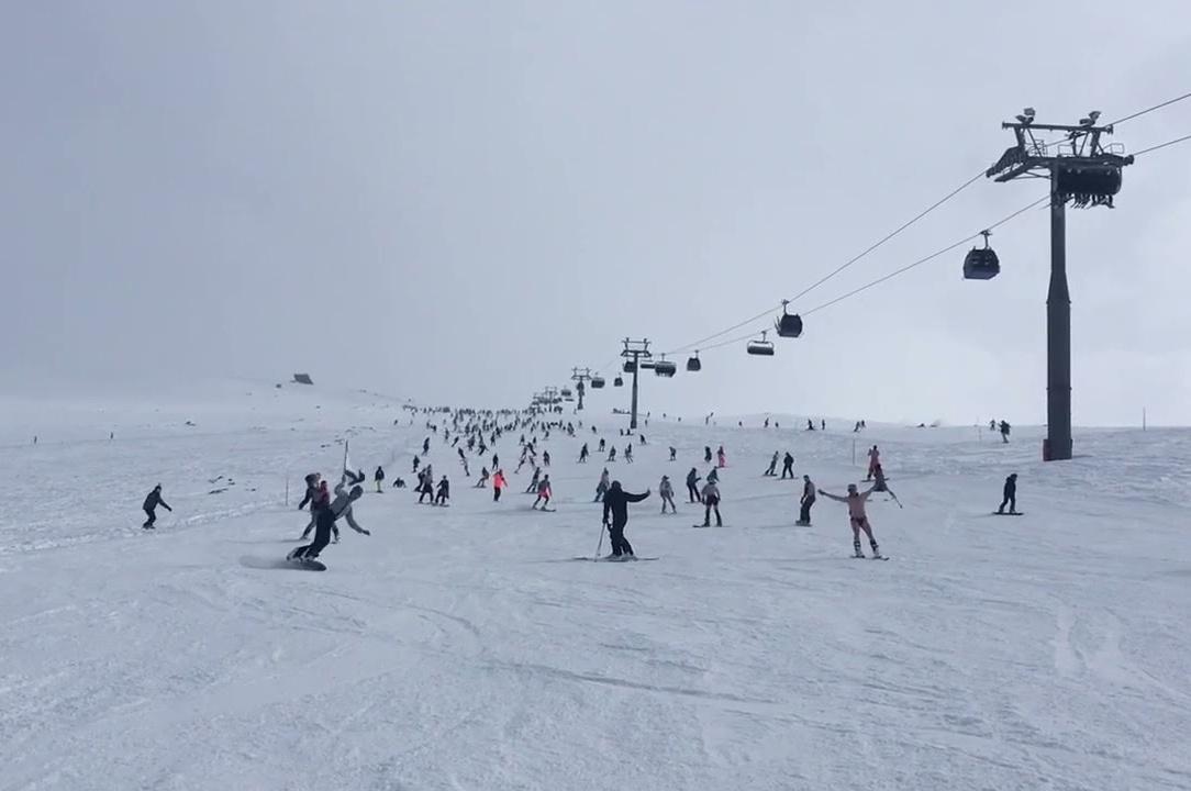 Горнолыжный курорт «Большой Вудъявр» и панорамный ресторан «Плато»