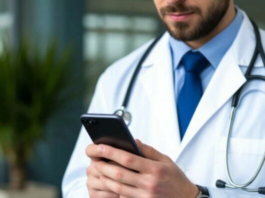    Врач // Фото сгенерировано нейросетью «Шедеврум».