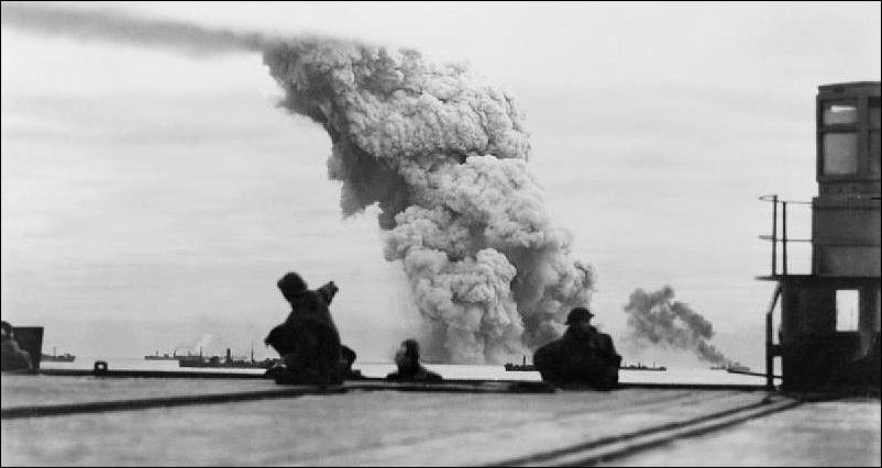 Конвой PQ-18 с точки зрения авианосца "Эвенджер"